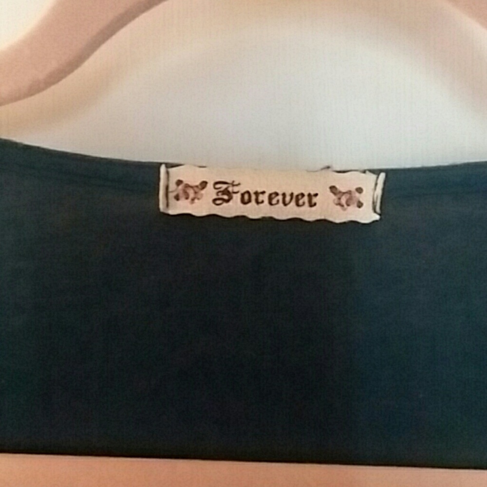🚫TRADING🚫Cute Black & Blue Top - Picture 4 of 4